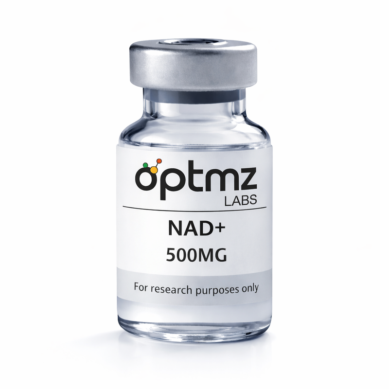 OPTMZ Labs NAD+ 500mg research peptide vial